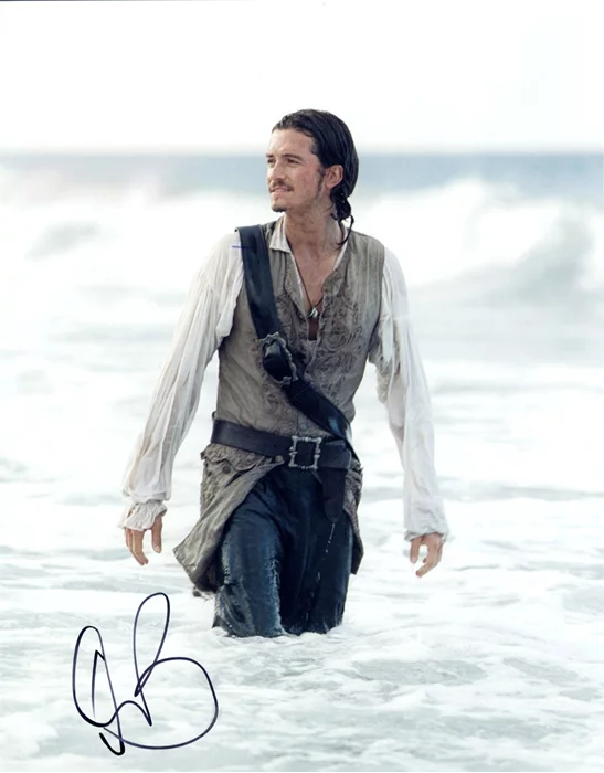 Orlando Bloom autograph