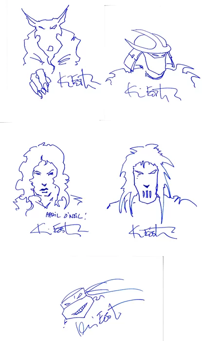 Kevin Eastman autograph
