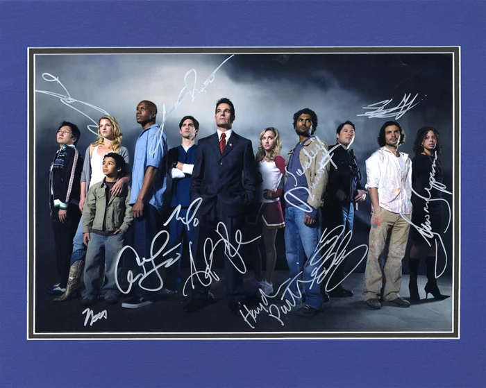 Heroes Cast autograph