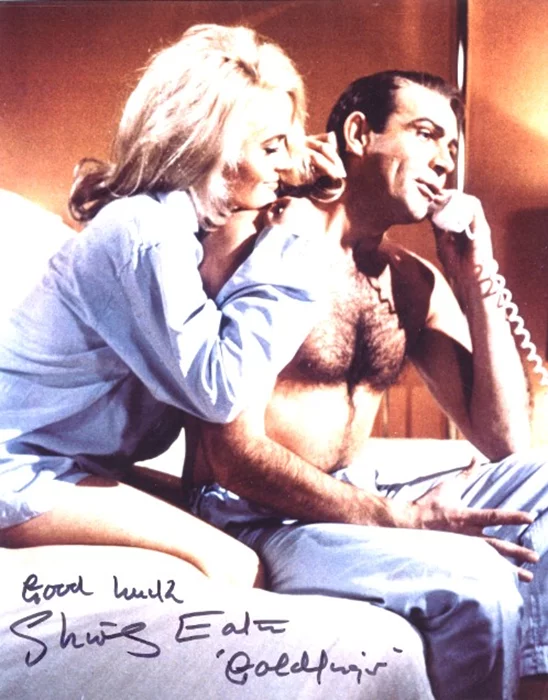 Shirley Eaton autograph