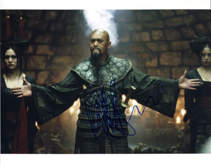 Chow Yun-Fat autograph