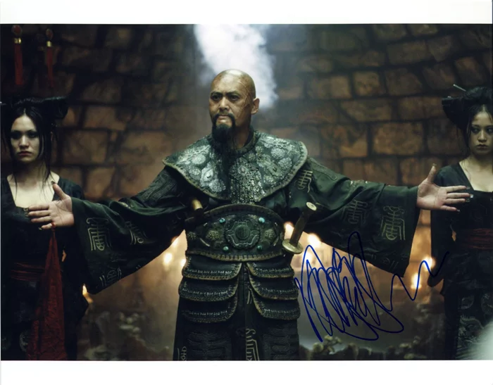 Chow Yun-Fat autograph