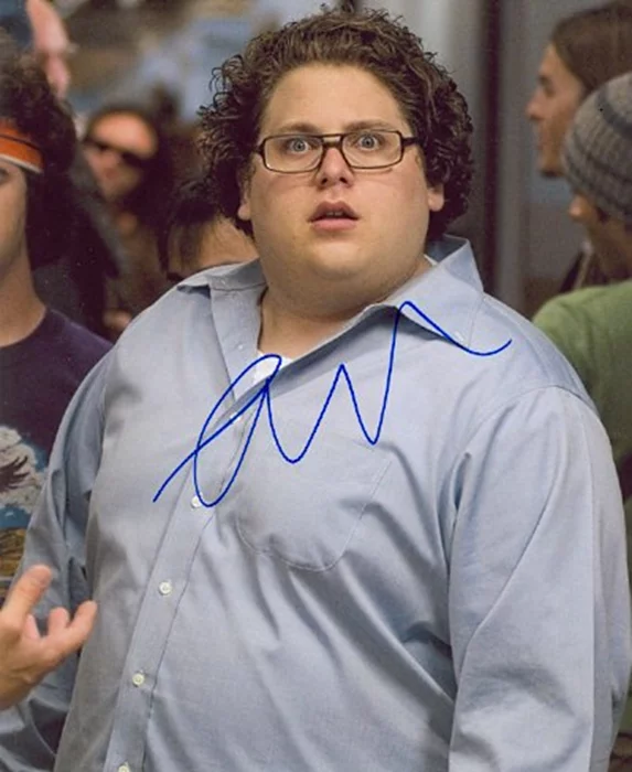 Jonah Hill autograph