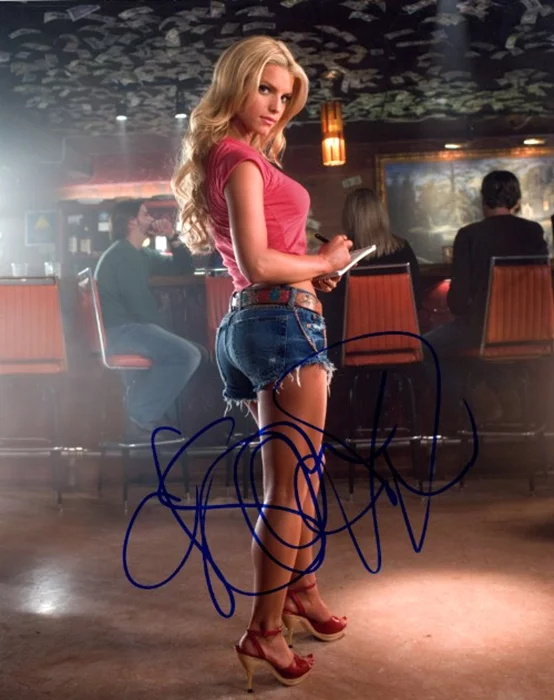 Jessica Simpson autograph