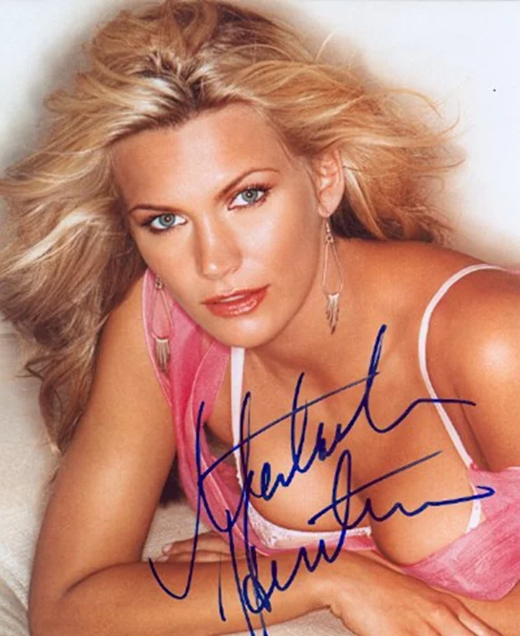 Natasha Henstridge autograph