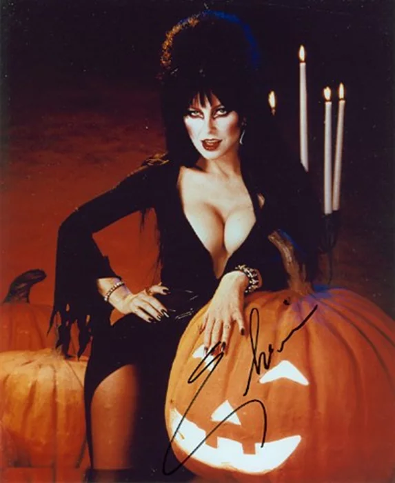 Elvira autograph