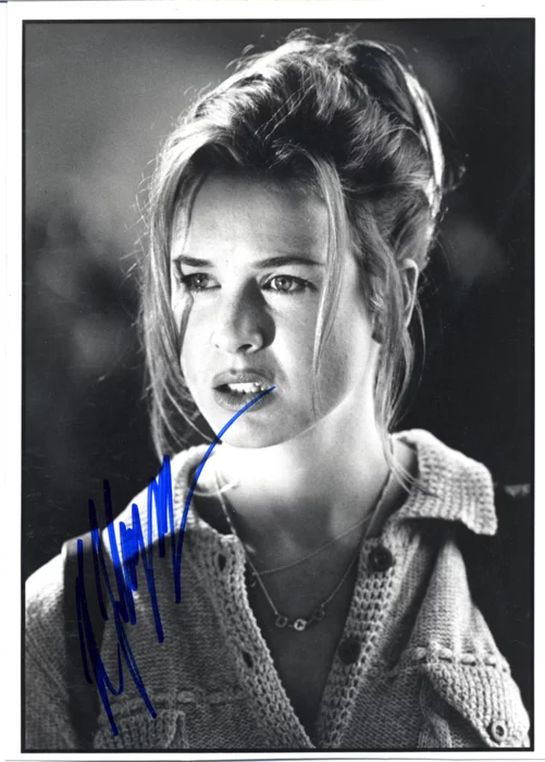 Renee Zellweger autograph