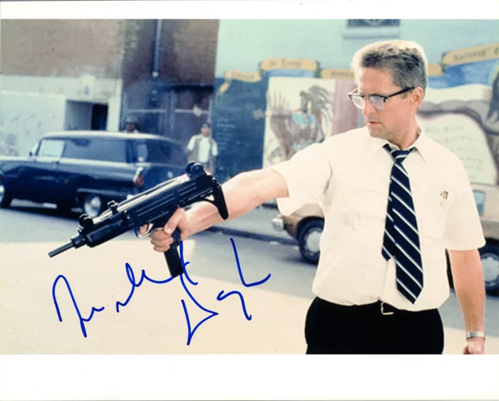 Michael Douglas autograph