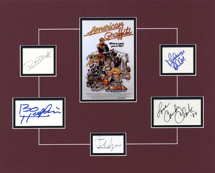 American Graffiti autograph