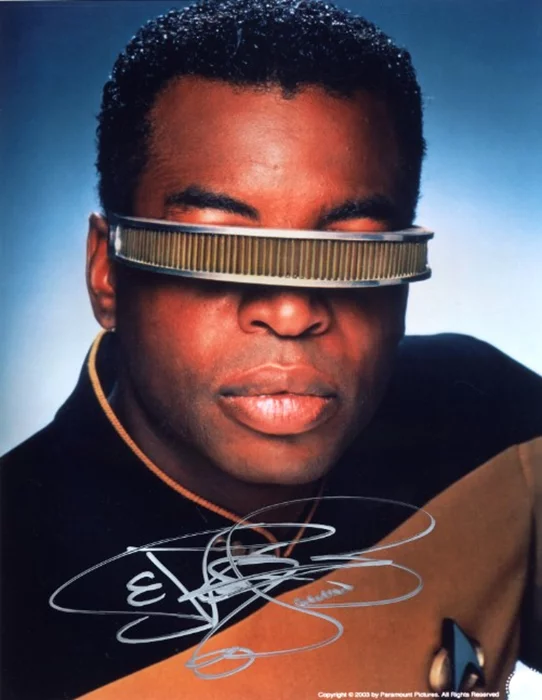 LeVar Burton autograph