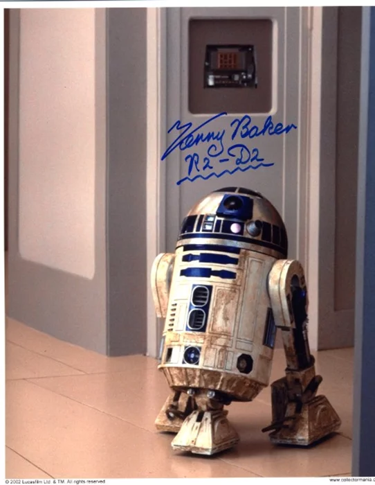 Kenny Baker autograph