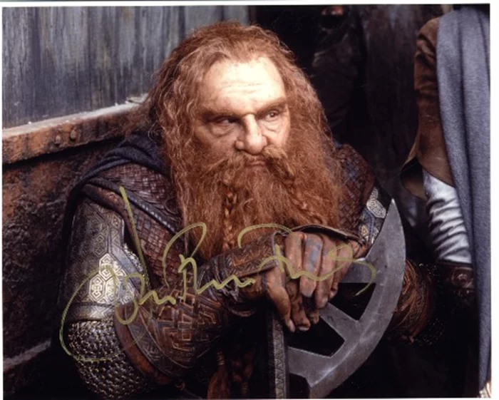John Rhys-Davies autograph
