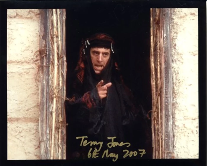 Terry Jones autograph