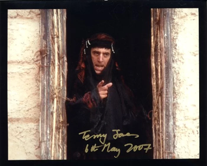 Terry Jones autograph