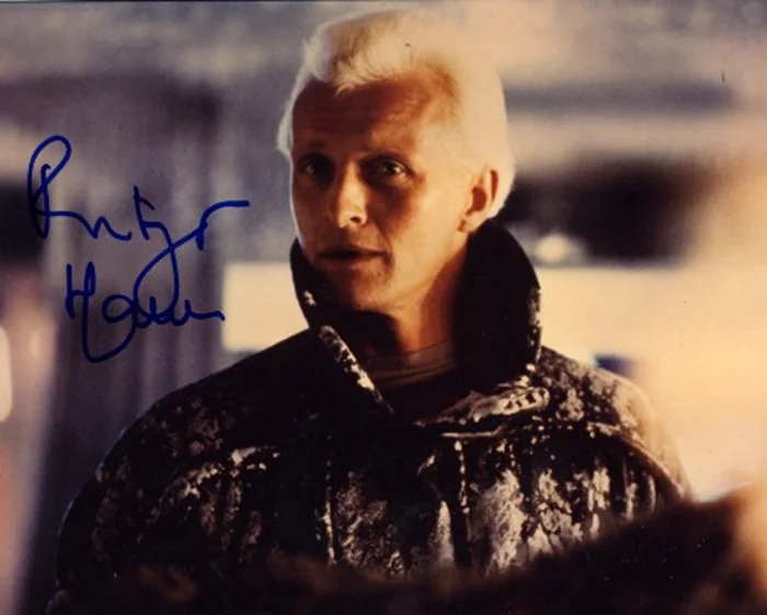 Rutger Hauer autograph