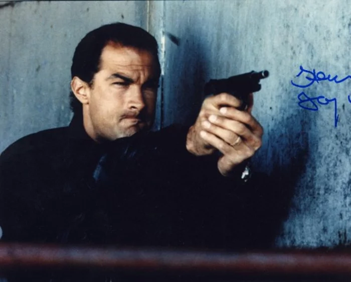 Steven Seagal autograph