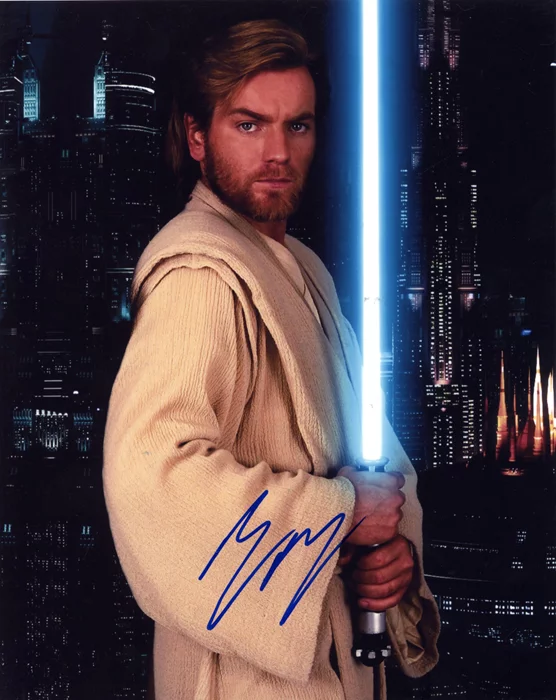 Ewan McGregor autograph