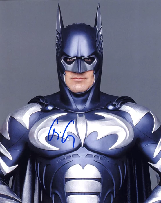 George Clooney autograph