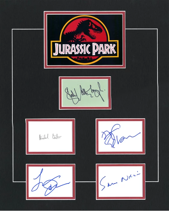 Jurassic Park autograph