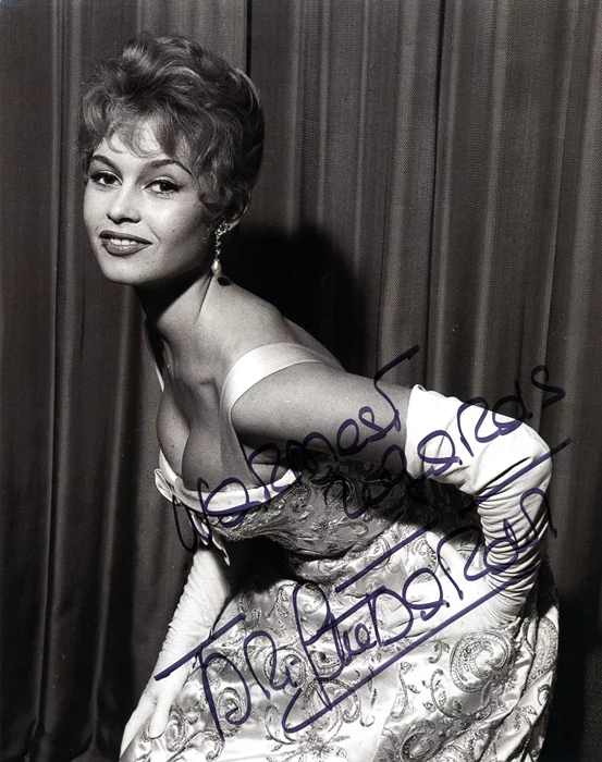 Brigitte Bardot autograph