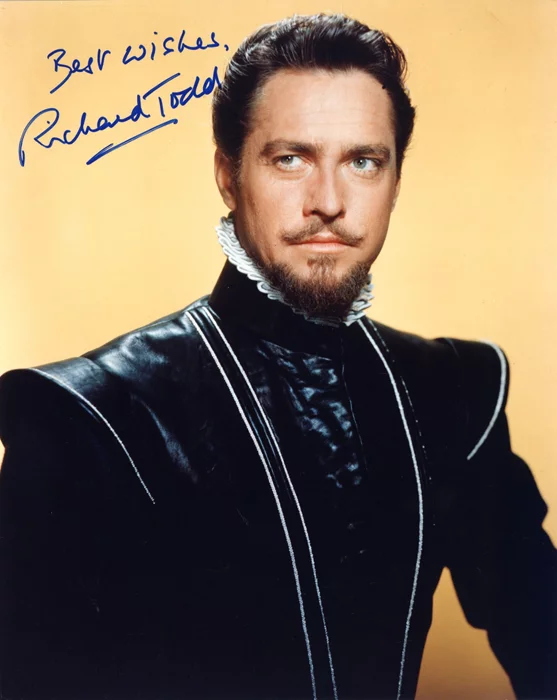 Richard Todd autograph