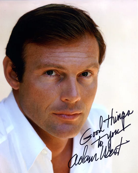 Adam West autograph