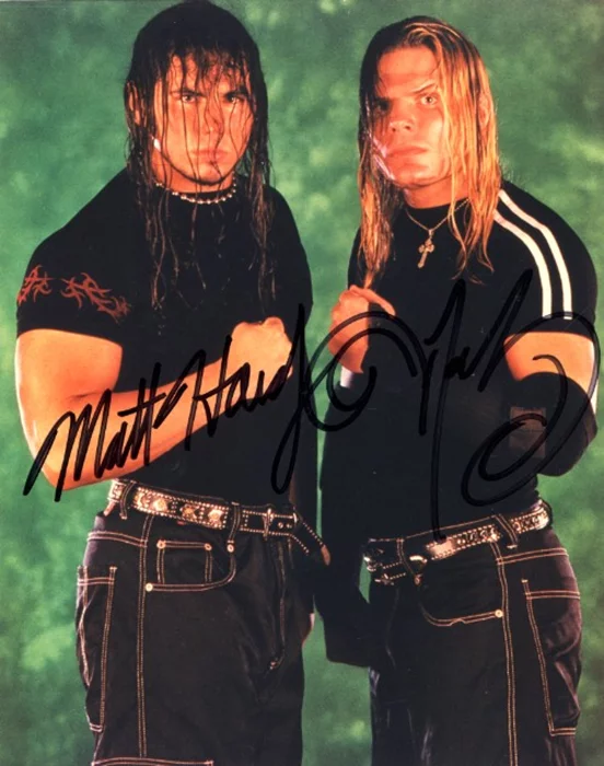 Hardy Boyz autograph