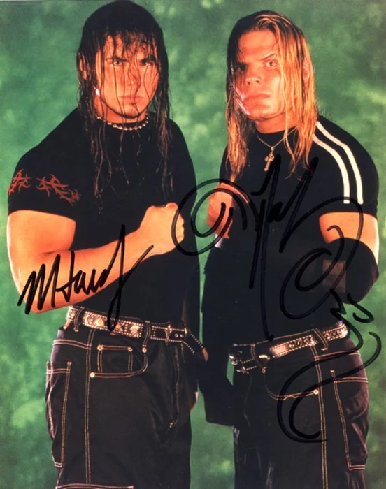 Hardy Boyz autograph