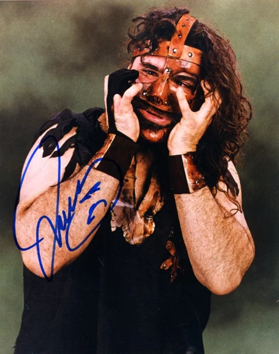 Mankind autograph