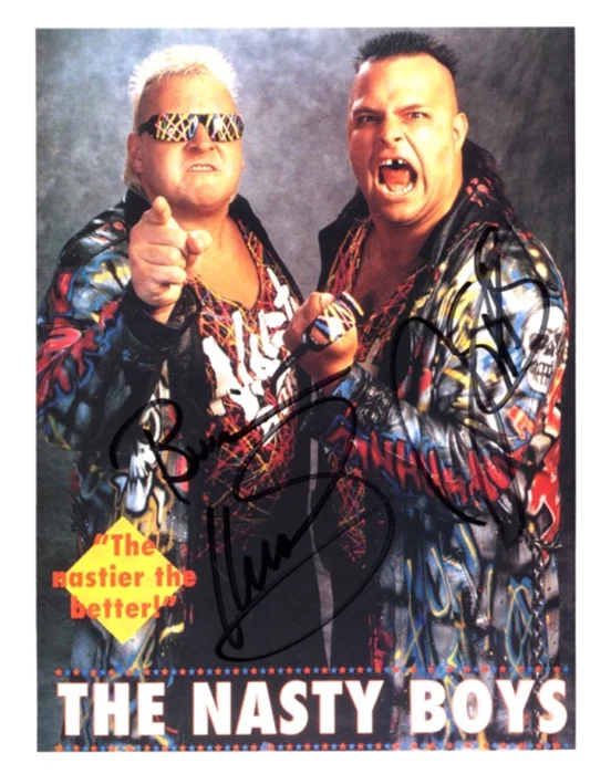 The Nasty Boys autograph