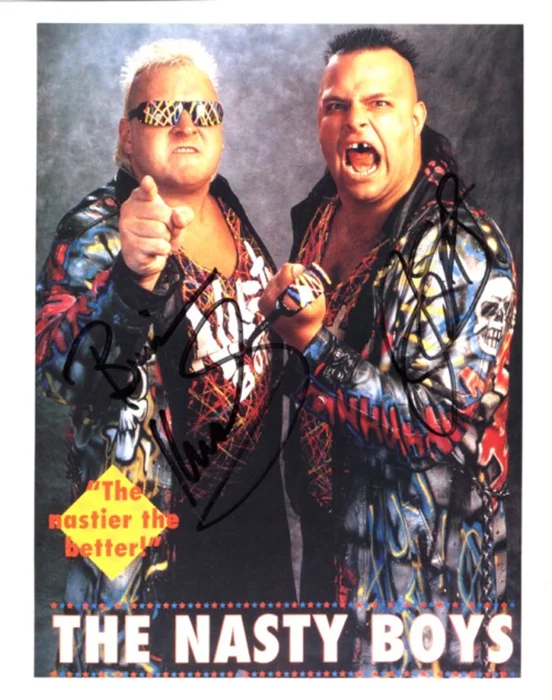 The Nasty Boys autograph