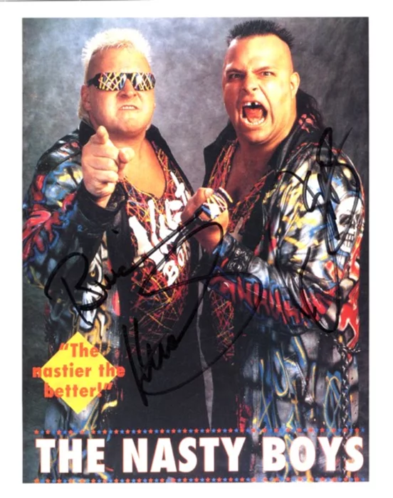 The Nasty Boys autograph