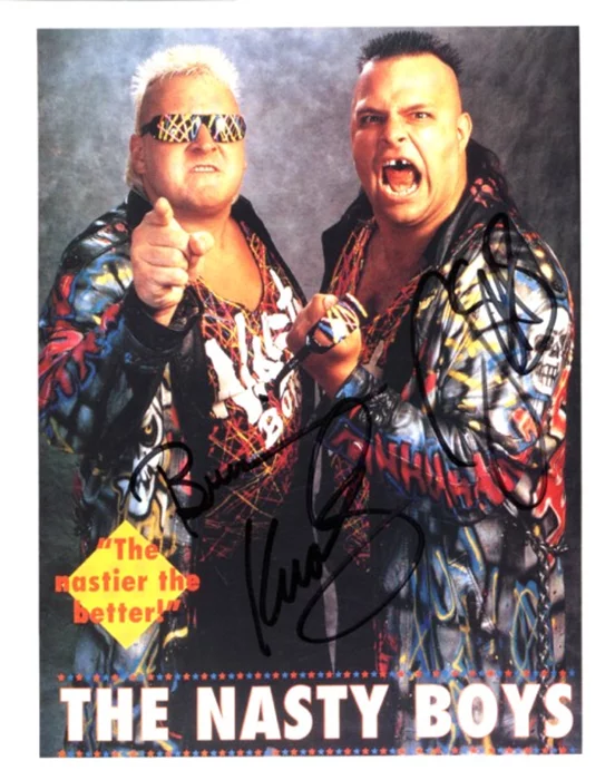 The Nasty Boys autograph