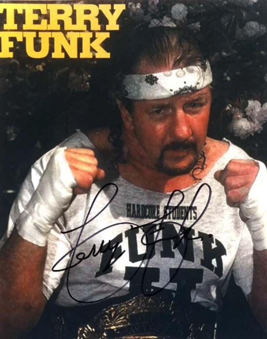 Terry Funk autograph