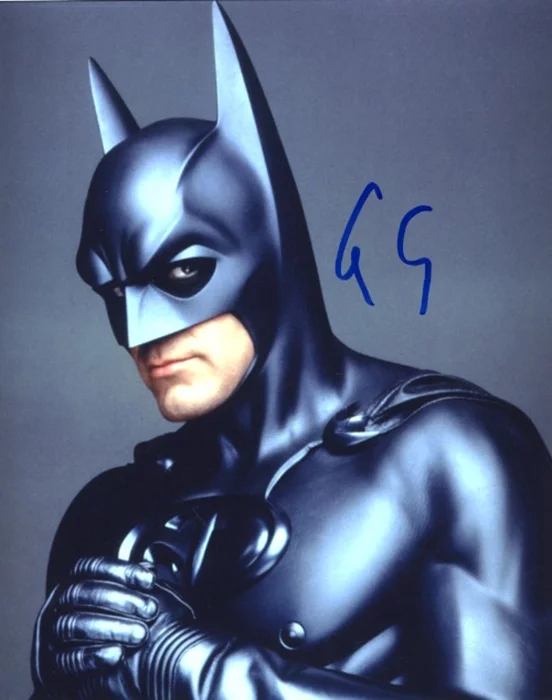 George Clooney autograph