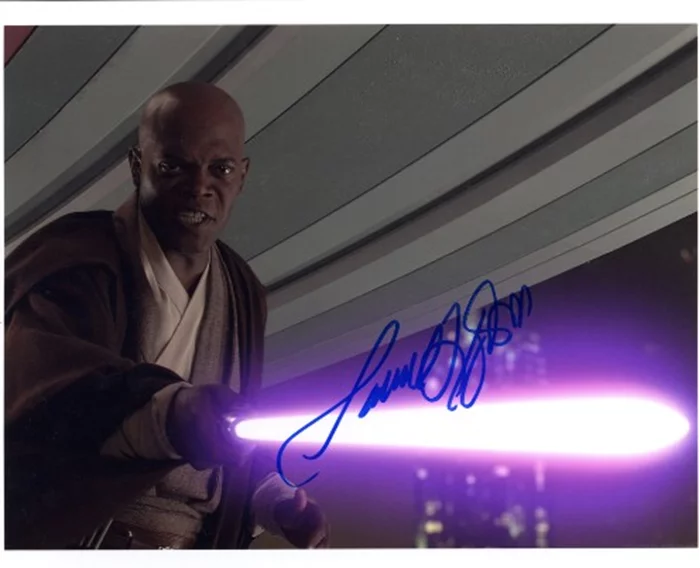 Samuel L. Jackson autograph