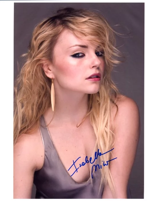 Izabella Miko autograph