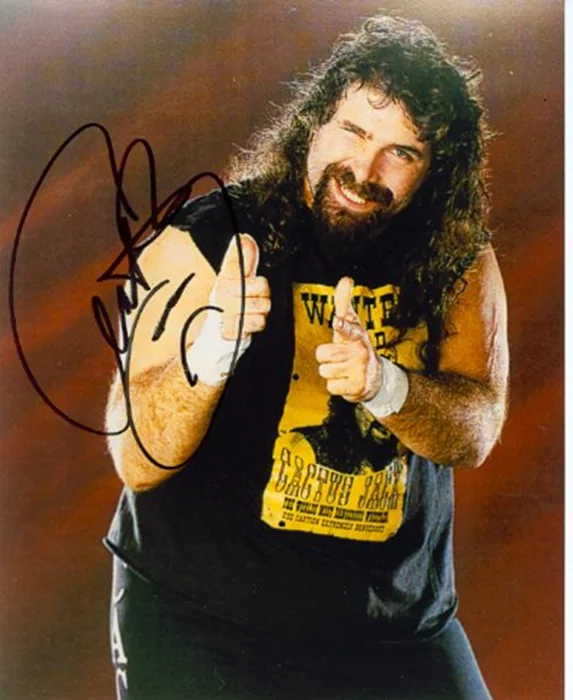 Mankind autograph