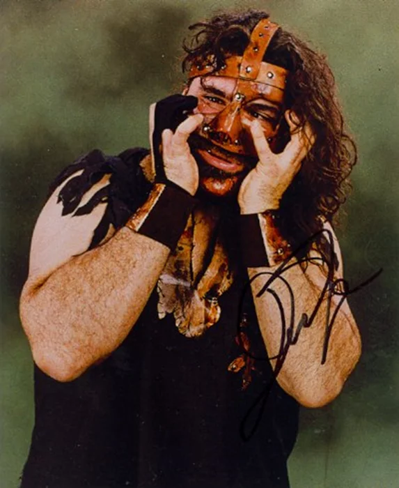 Mankind autograph