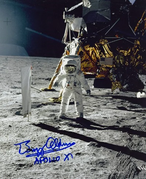 Buzz Aldrin autograph