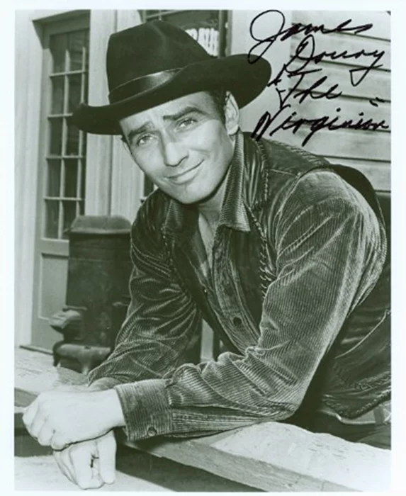 James Drury autograph