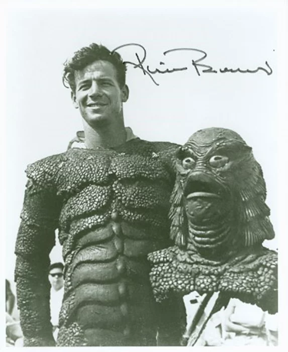 Ricou Browning autograph