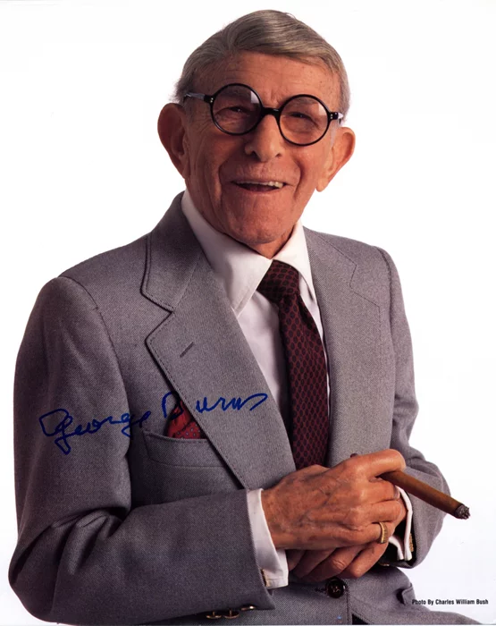 George Burns autograph