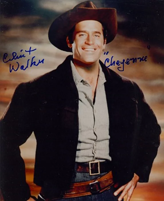 Clint Walker autograph