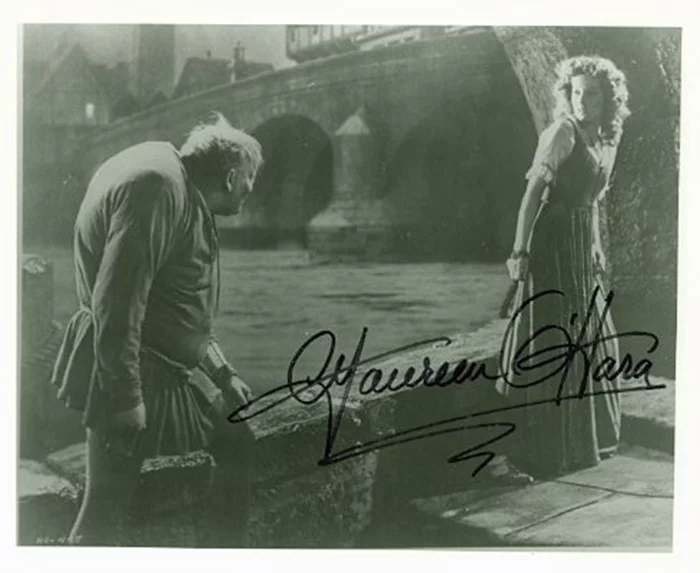 Maureen O'Hara autograph