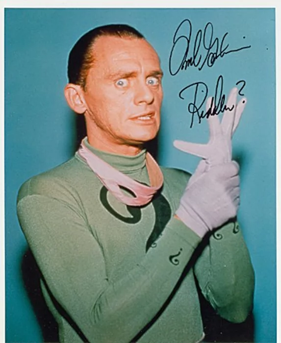 Frank Gorshin autograph
