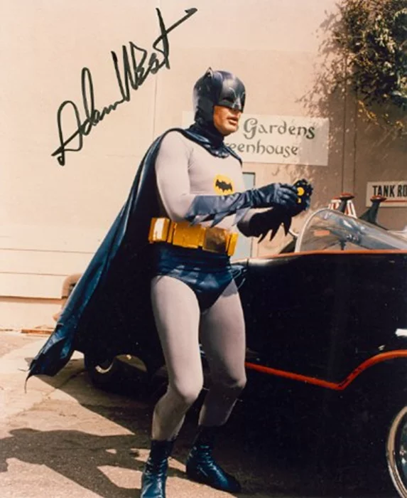 Adam West autograph