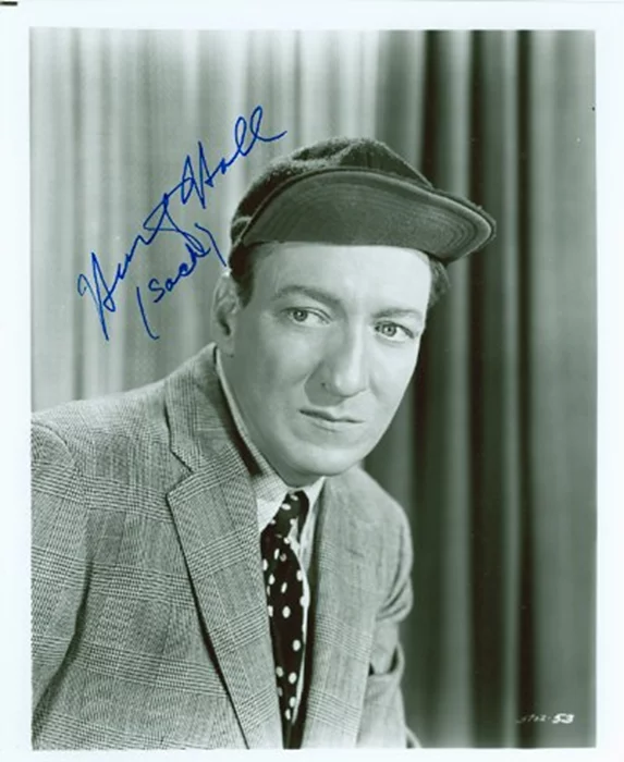 Huntz Hall autograph