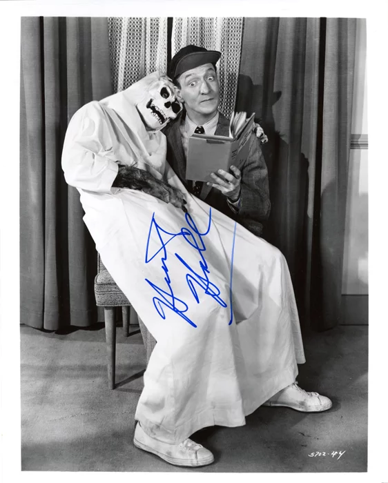 Huntz Hall autograph