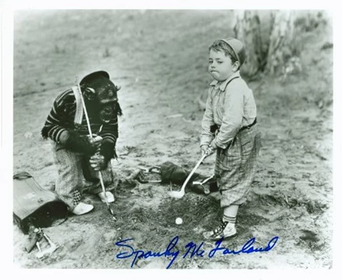 Spanky McFarland autograph